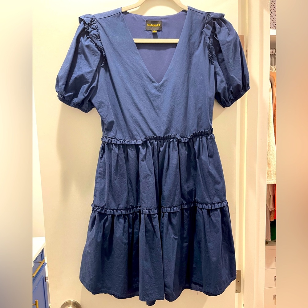 Sugarlips (via Avara) Navy Dress Adult Small (2)